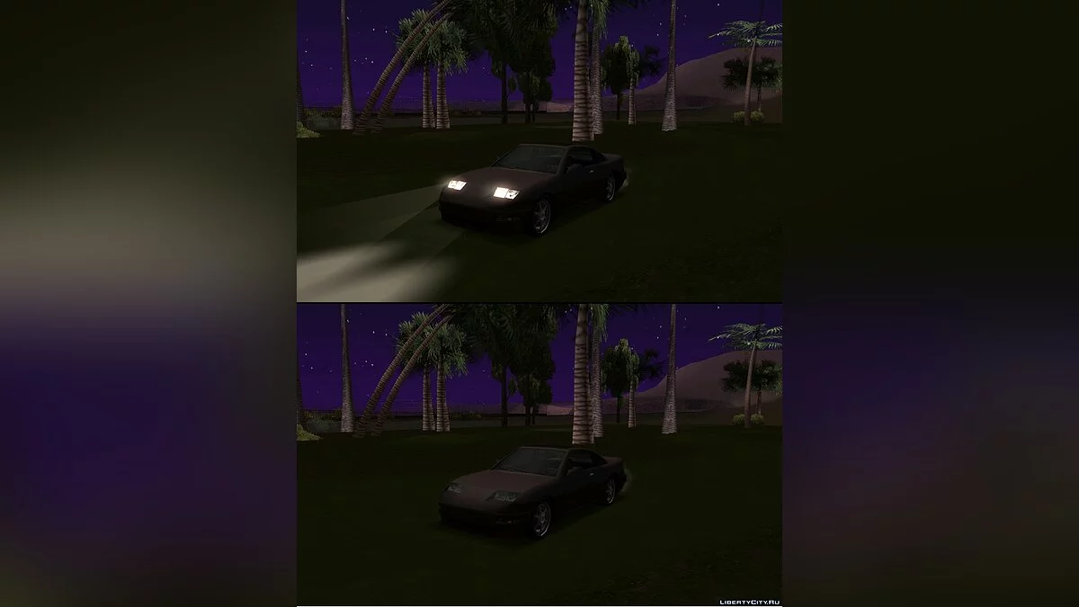 Включать/выключать фары (Acender e apagar faróis) / GTA San Andreas