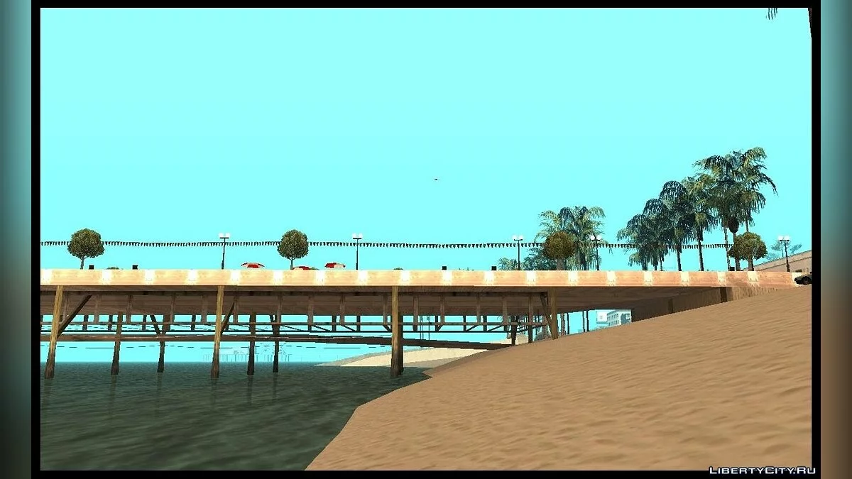 Частицы - птицы вдалеке как в GTA VC / GTA San Andreas