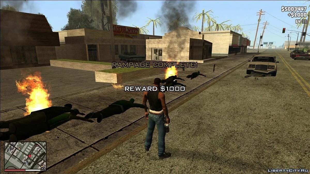 Вспышки ярости v3 - SA Rampages / GTA San Andreas