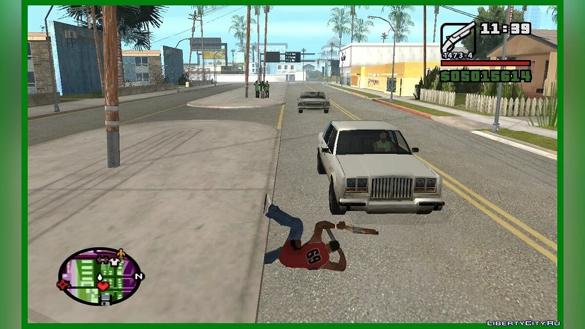 Живой CJ как в GTA VC 6 (ещё одно исправление) / GTA San Andreas