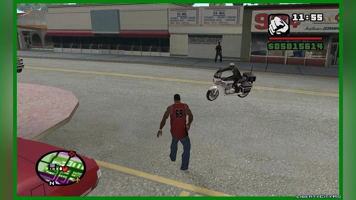 Живой CJ как в GTA VC 6 (ещё одно исправление) / GTA San Andreas