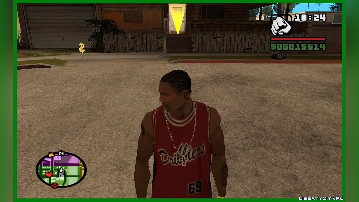 Живой CJ как в GTA VC 6 (ещё одно исправление) / GTA San Andreas