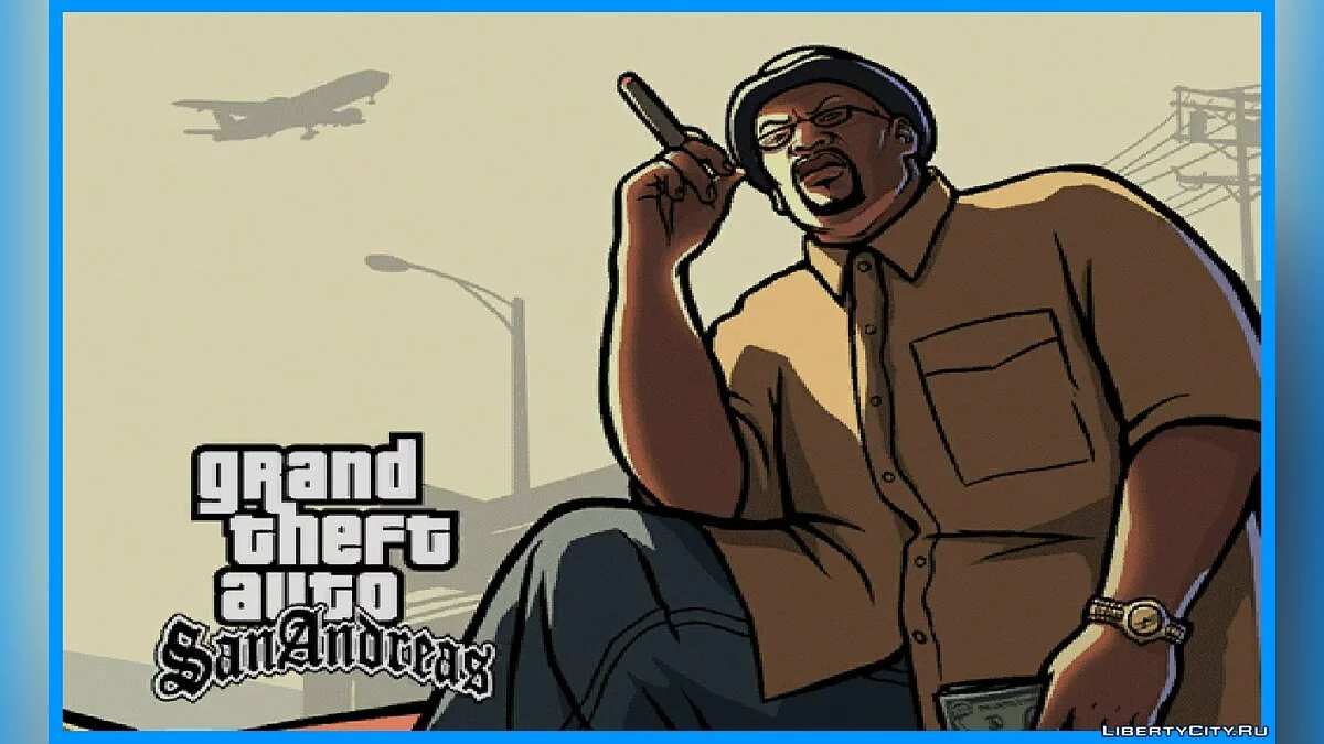 Арт после загрузки как в GTA 3 / GTA San Andreas