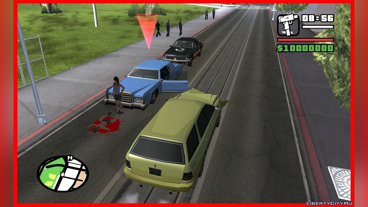 Скачать Аварии на дорогах как в GTA VC (исправлено) для GTA San Andreas