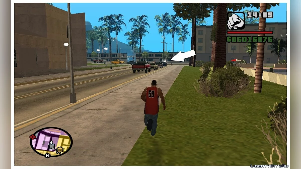 Блики на автомобилях как в GTA VC / GTA San Andreas
