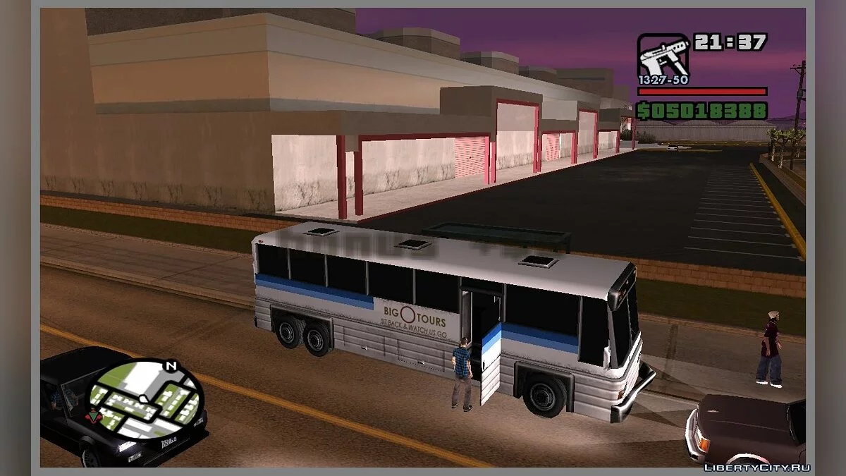 Миссия водителя автобуса из GTA VC v2 (новое обновление) / GTA San Andreas