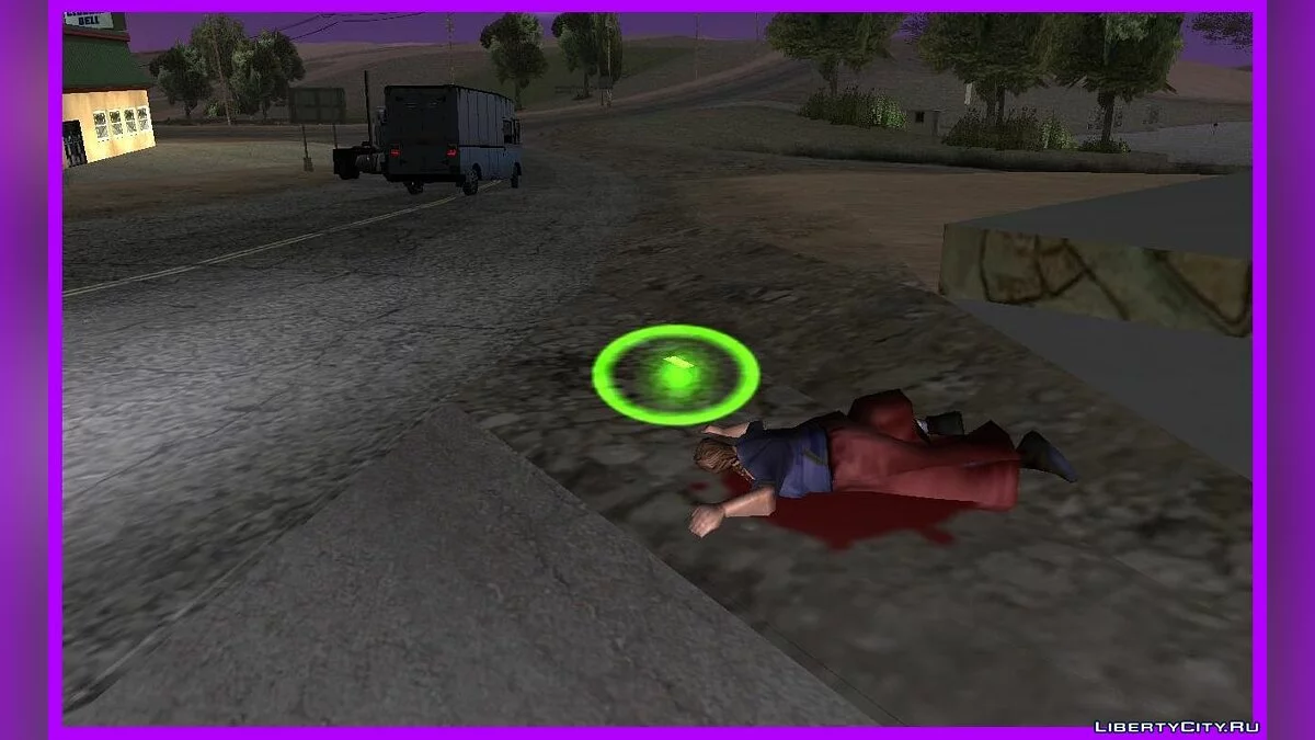 Пикапы подсвечиваются как в GTA 3 (снова обновлено) / GTA San Andreas