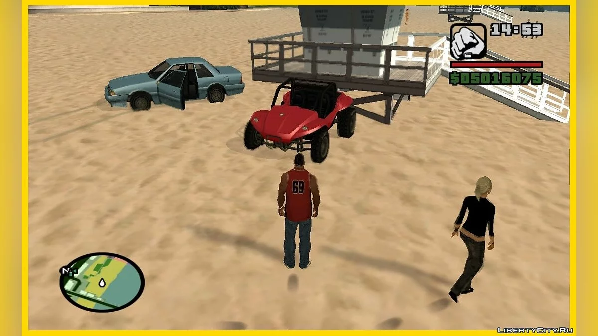 Миссия Beach Patrol из GTA VCS (обновлено) / GTA San Andreas