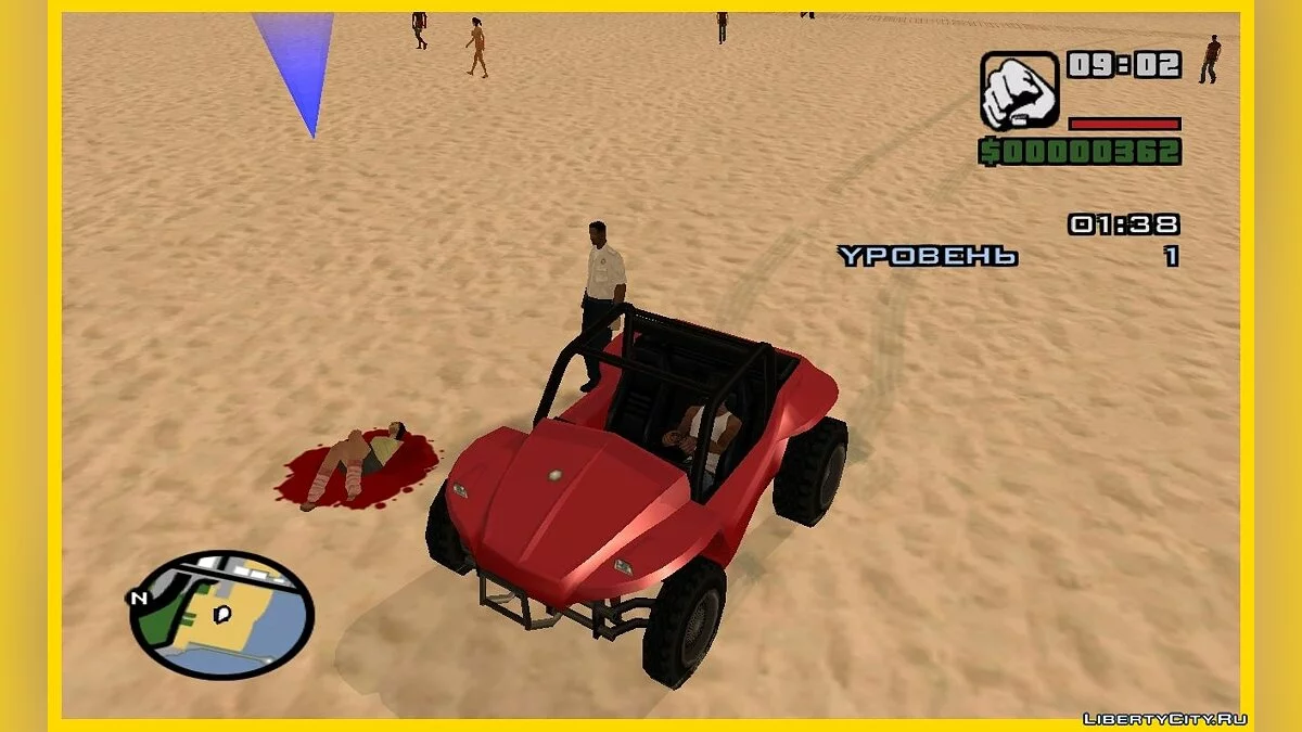 Миссия Beach Patrol из GTA VCS (обновлено) / GTA San Andreas