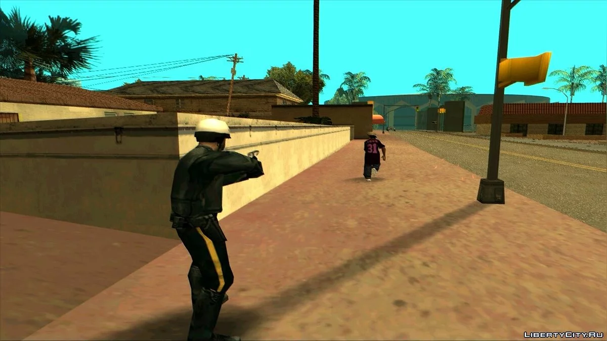 Улучшенный интеллект копов v1.1 / GTA San Andreas