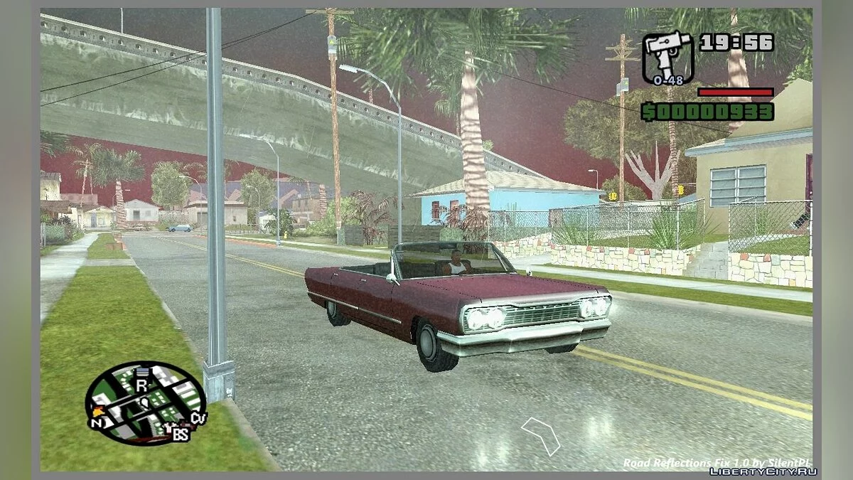 Мелкие лужи на земле как в GTA VC v1.01 / GTA San Andreas