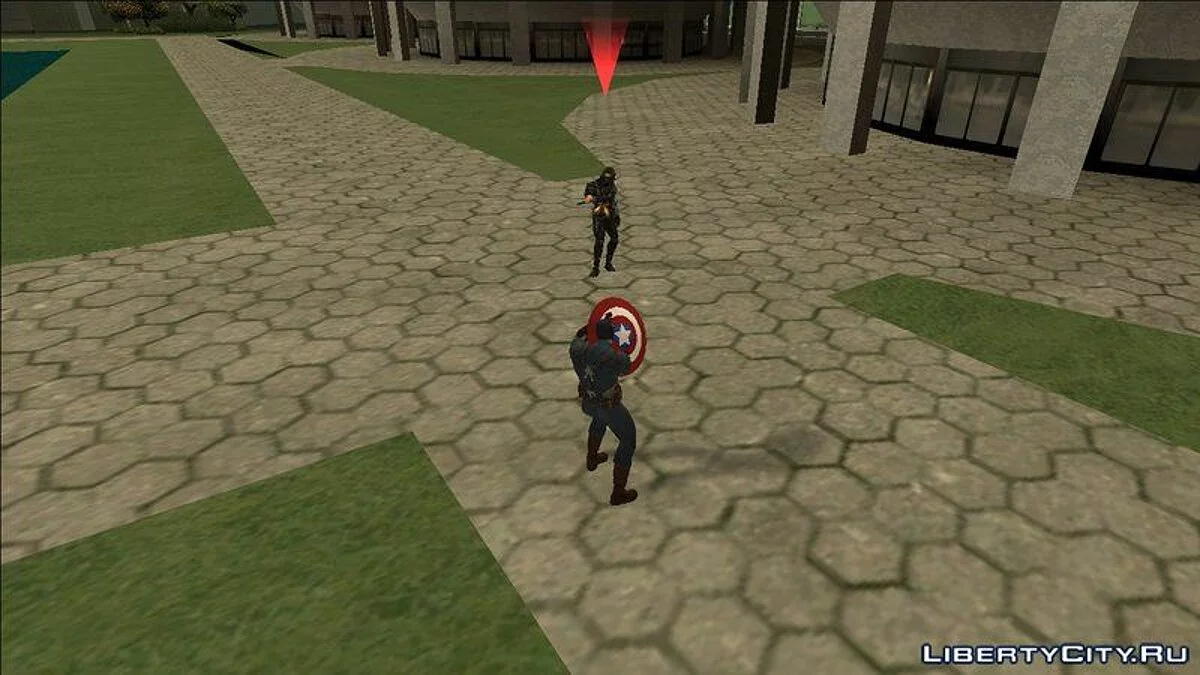 Captain America CLEO Mod / GTA San Andreas