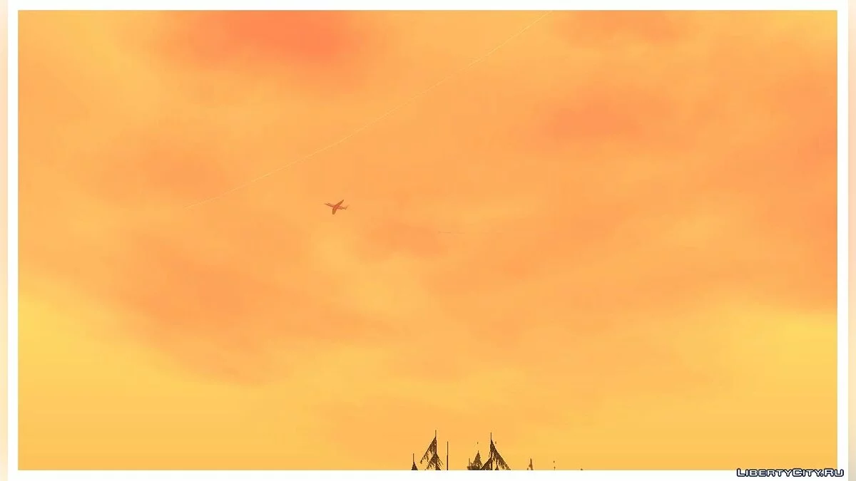Новый воздушный трафик как в GTA VC (исправлено) / GTA San Andreas