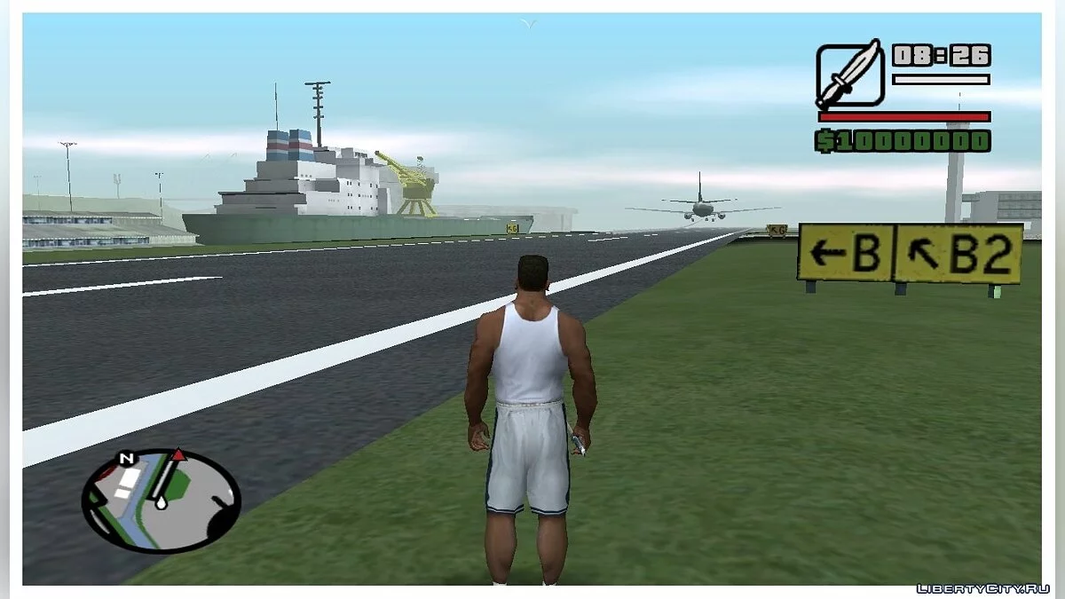 Новый воздушный трафик как в GTA VC (исправлено) / GTA San Andreas