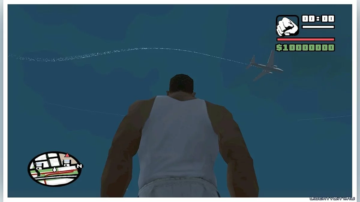 Новый воздушный трафик как в GTA VC (исправлено) / GTA San Andreas