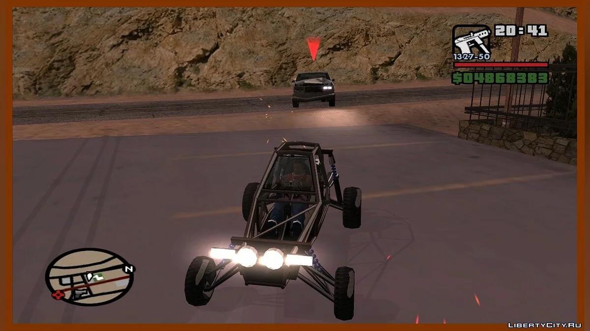 Контрабанда оружия из GTA V / GTA San Andreas