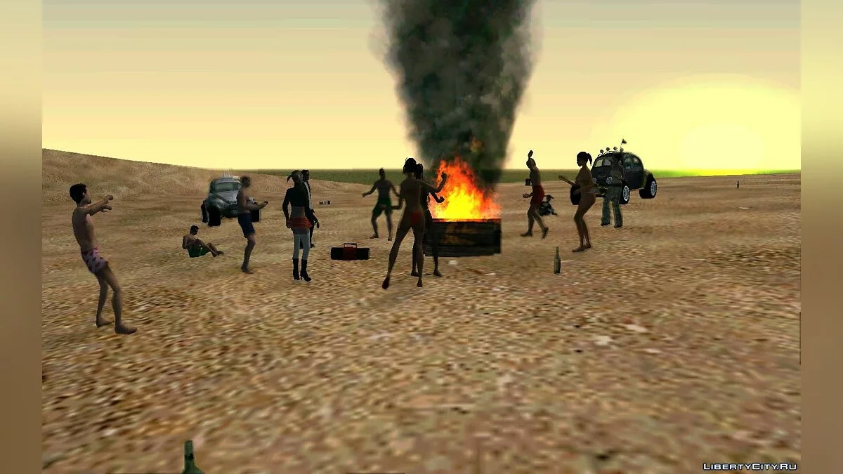 Пляжная вечеринка / GTA San Andreas