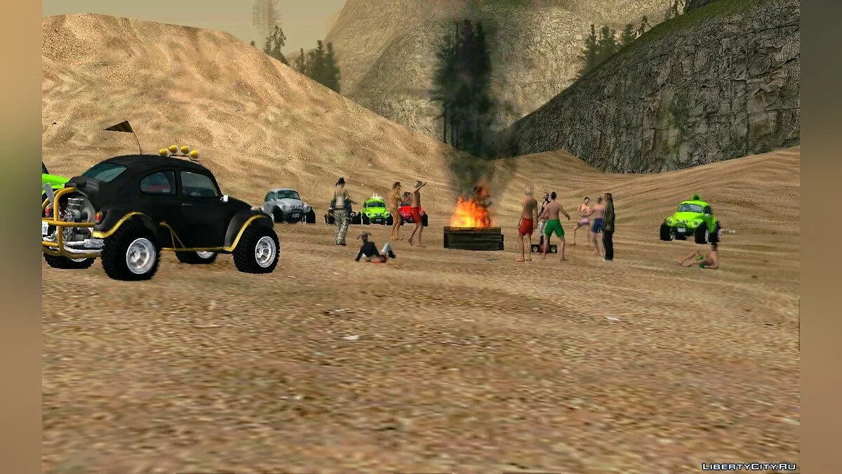 Пляжная вечеринка / GTA San Andreas