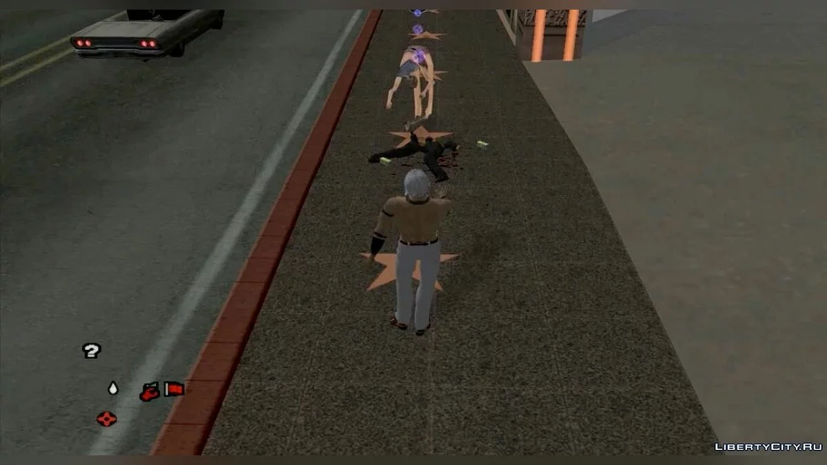 Магические атаки Orochi из игры King of Fighters / GTA San Andreas