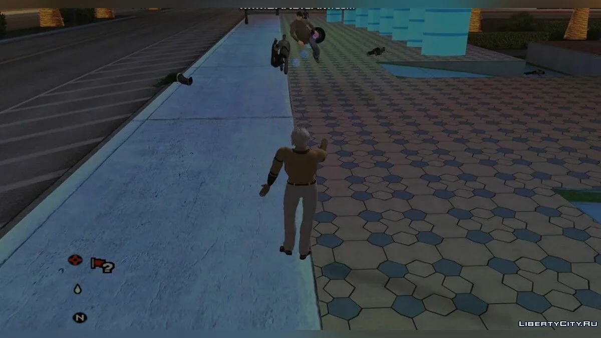 Магические атаки Orochi из игры King of Fighters / GTA San Andreas