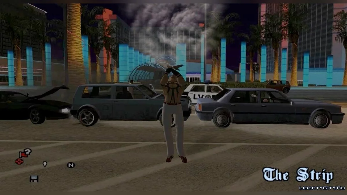 Магические атаки Orochi из игры King of Fighters / GTA San Andreas