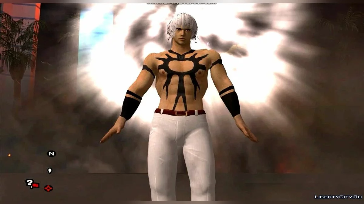 Магические атаки Orochi из игры King of Fighters / GTA San Andreas