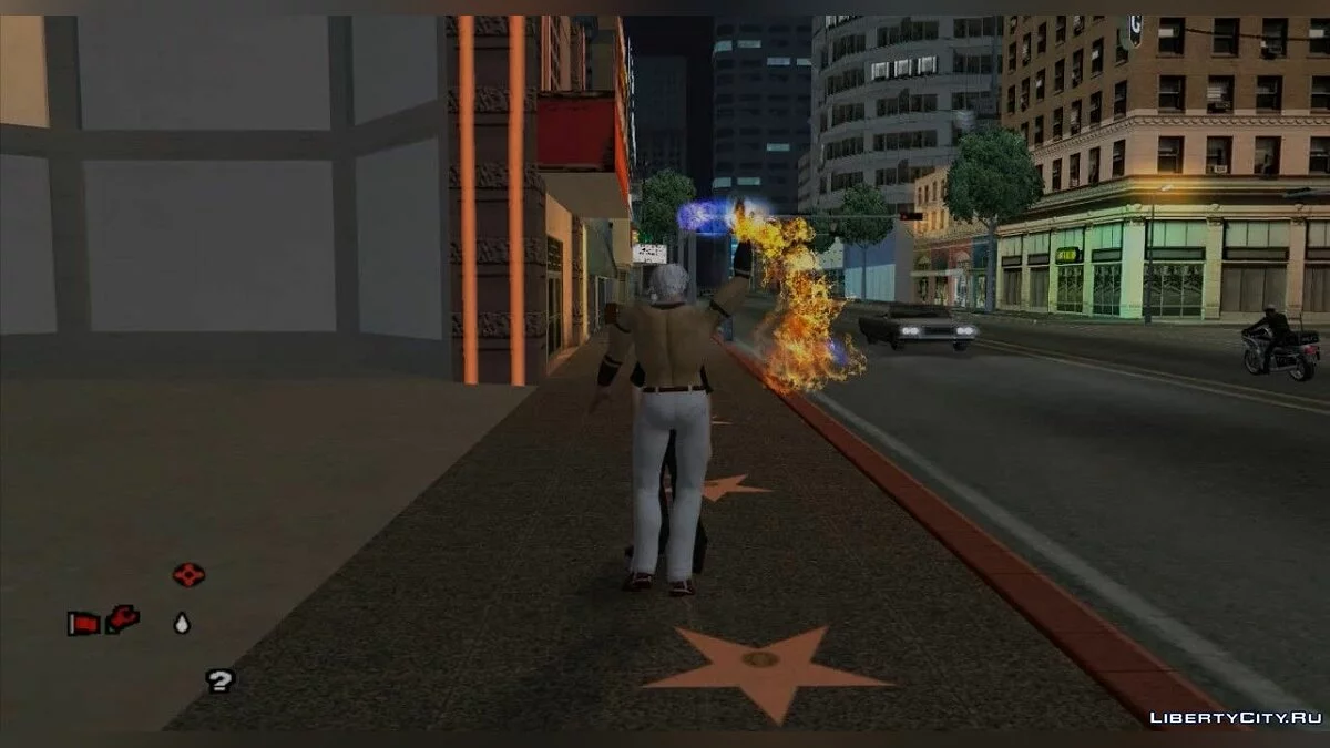 Магические атаки Orochi из игры King of Fighters / GTA San Andreas