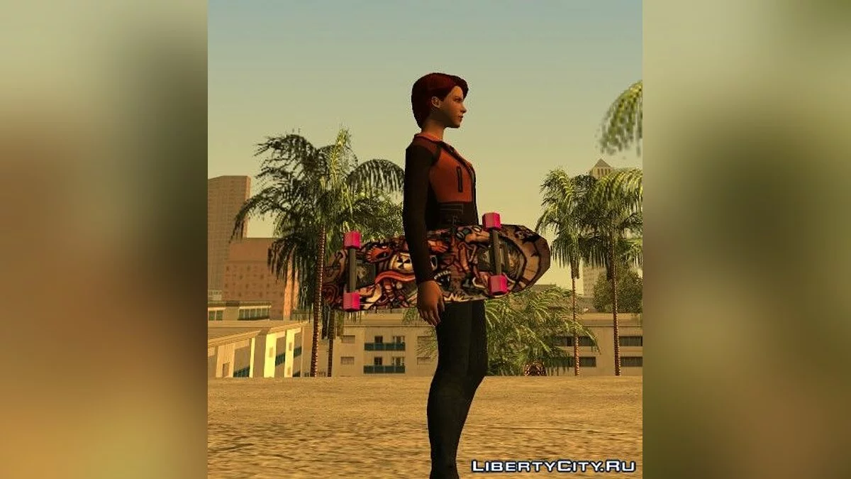 Мод на Скейтборд / GTA San Andreas
