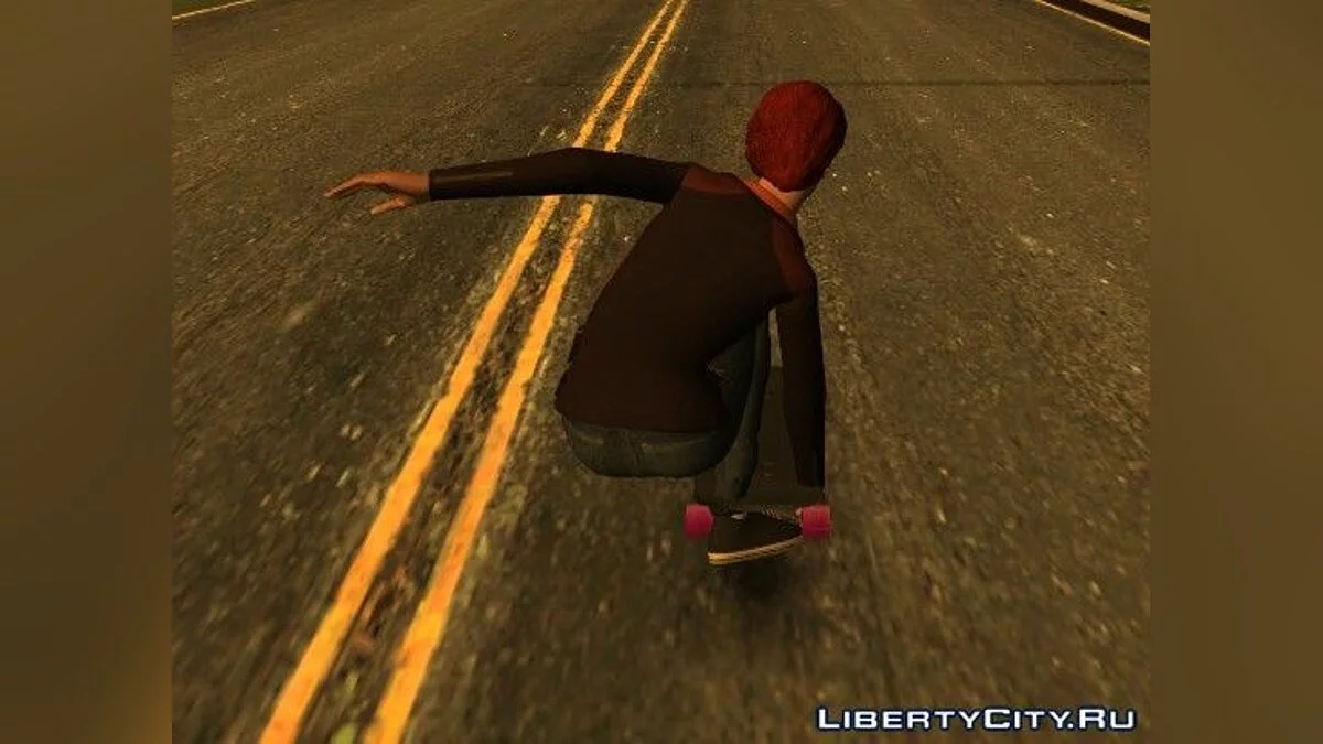 Мод на Скейтборд / GTA San Andreas