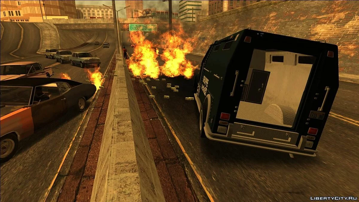 Securicar Drop Money - Деньги в инкассаторских машинах / GTA San Andreas