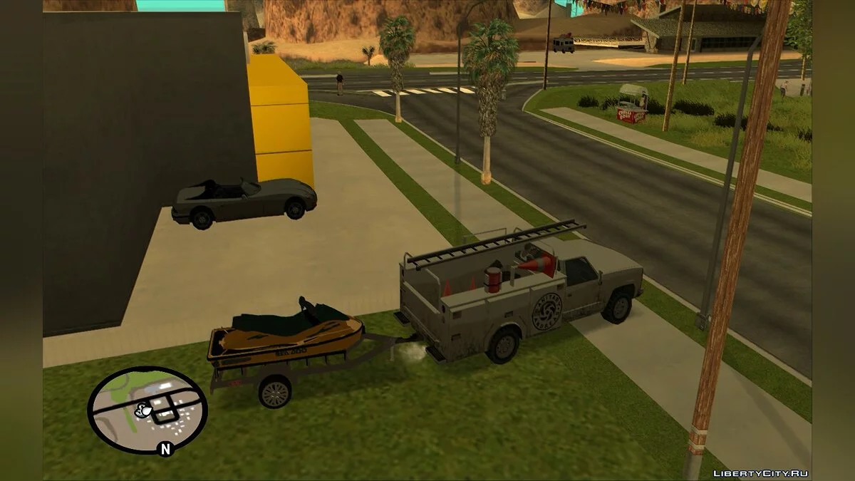 Водный мотоцикл! (Гидроцикл) - Mod Jetski v2.5 / GTA San Andreas