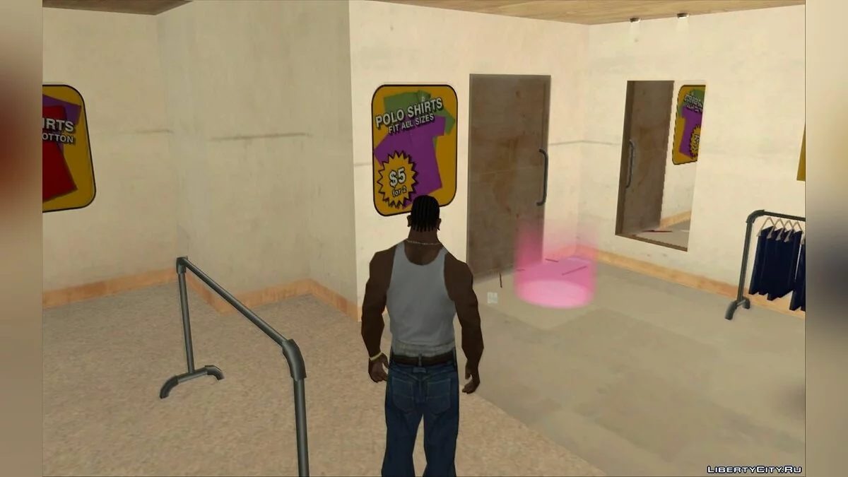 Розовые маркеры как в GTA Vice City / GTA San Andreas