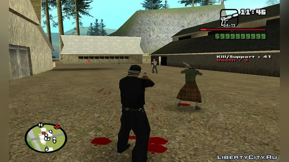 A9x Free Battle v.3 (PC) #3 El Corona Free Battle (Gang Wars) / GTA San Andreas