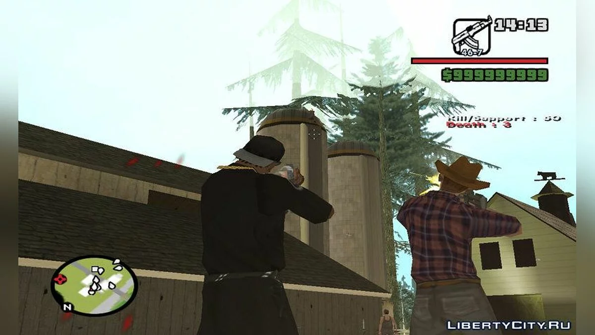 A9x Free Battle v.3 (PC) #3 El Corona Free Battle (Gang Wars) / GTA San Andreas