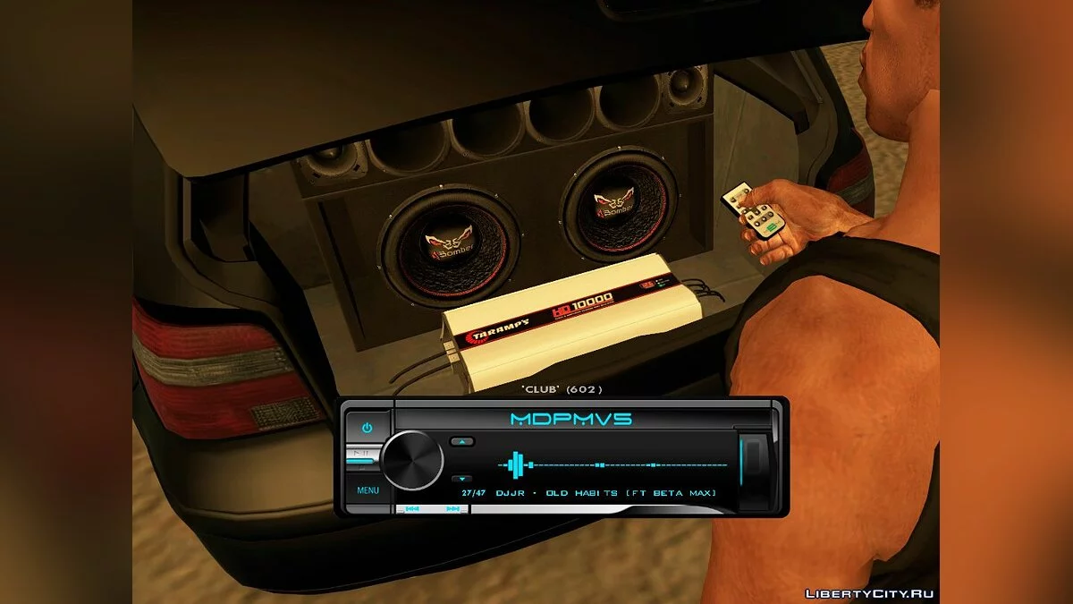 MDPMv5 (speakers vibrating with bass) - Динамики с поддержкой басов / GTA San Andreas