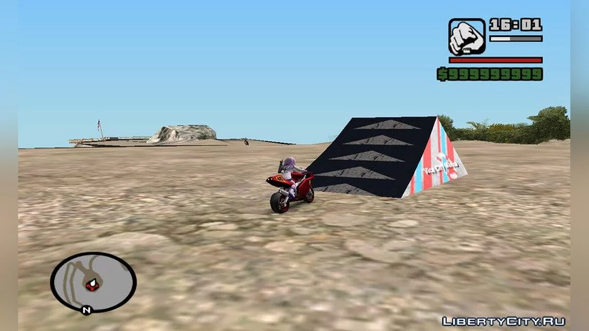 Спавнер ускорительной рампы v.1 (PC) / GTA San Andreas