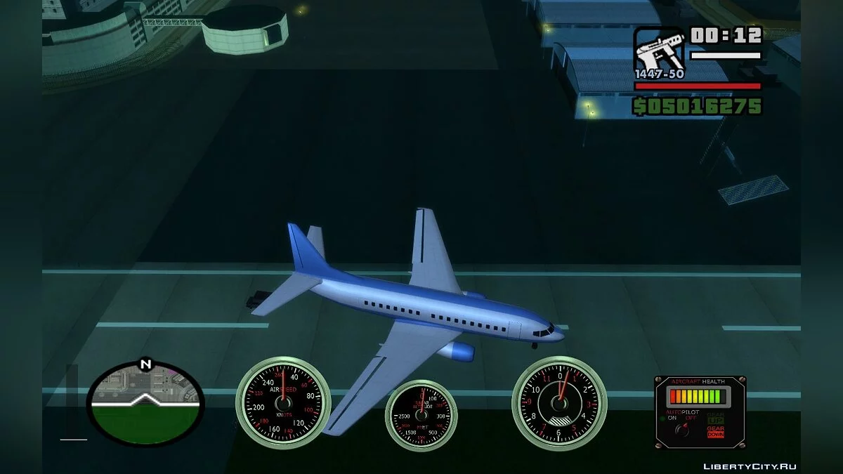Бортовой компьютер для самолетов v2.0 / GTA San Andreas