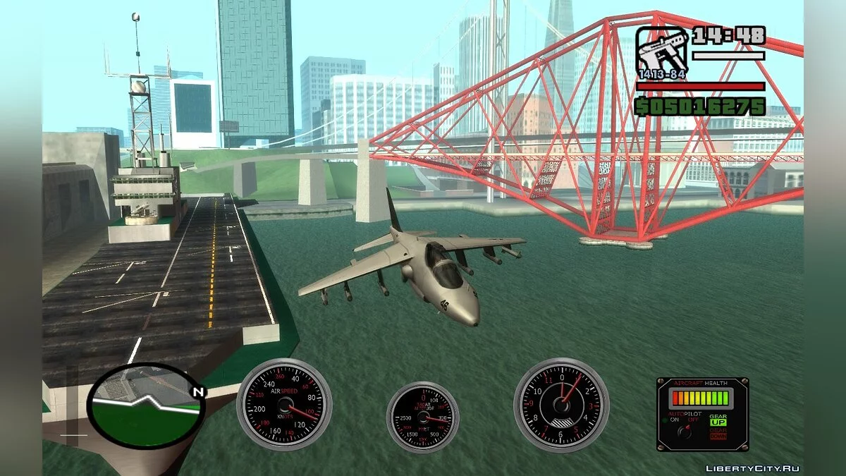 Бортовой компьютер для самолетов v2.0 / GTA San Andreas