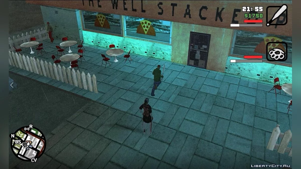 Double Trouble - Eat & Exit [Add-on] / GTA San Andreas