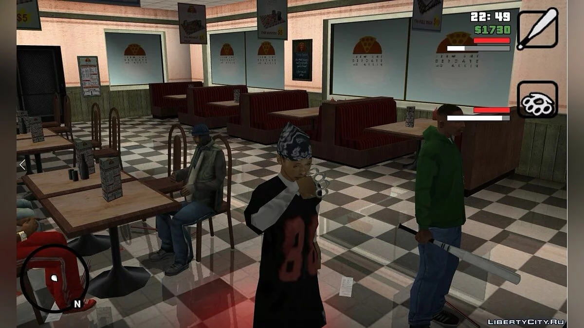 Double Trouble - Eat & Exit [Add-on] / GTA San Andreas