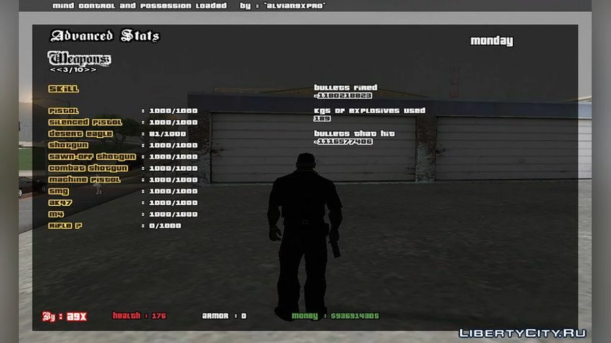 Расширенная статистика / GTA San Andreas