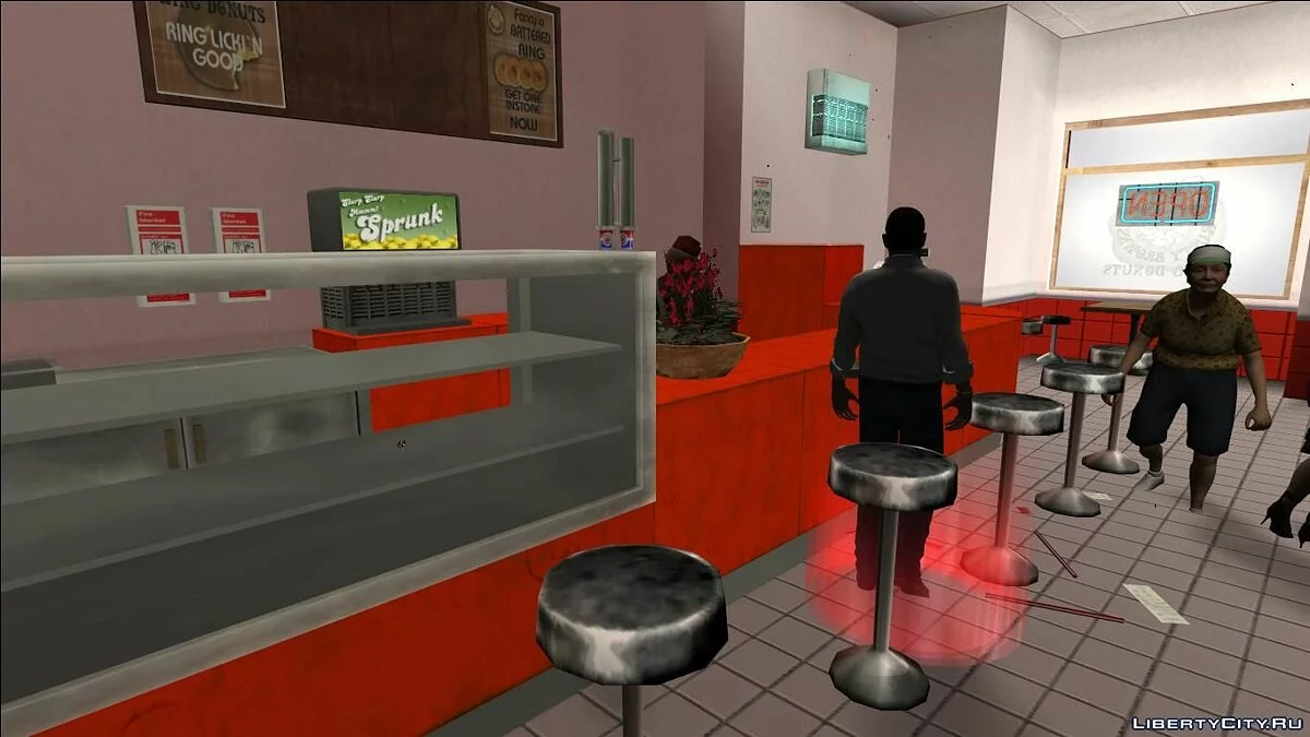 Рабочие пончичные - RBRD Overhaul / GTA San Andreas