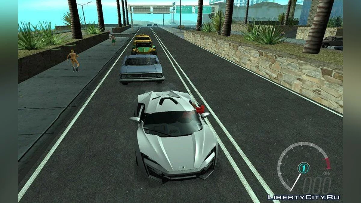 Возможность стрелять из машины / GTA San Andreas