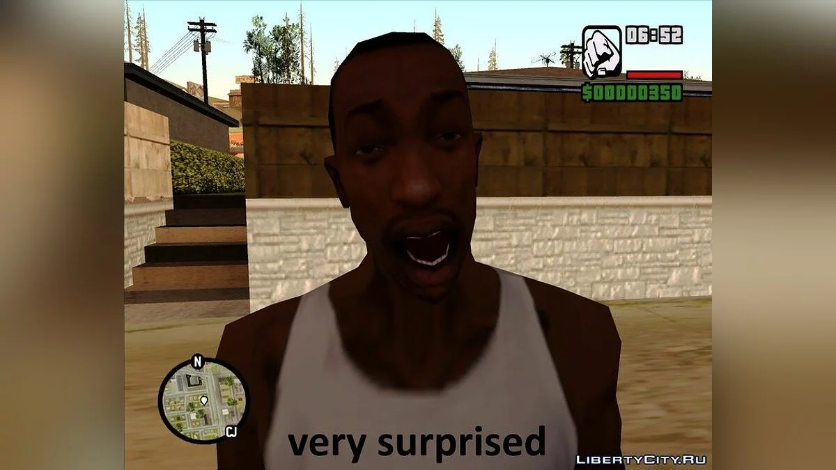 Мимика для CJ / GTA San Andreas