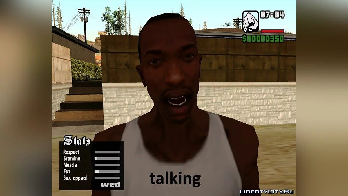 Мимика для CJ / GTA San Andreas