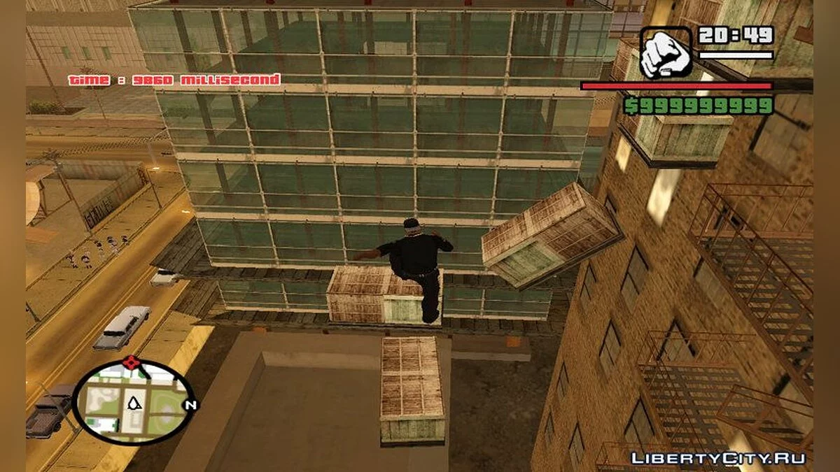 Паркур челлендж #1 / GTA San Andreas