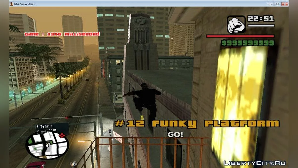 Паркур челлендж #3 / GTA San Andreas