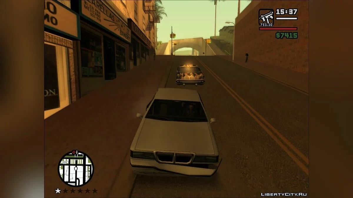 Тюнингованные машины на улицах - Tuner Traffic Fix / GTA San Andreas