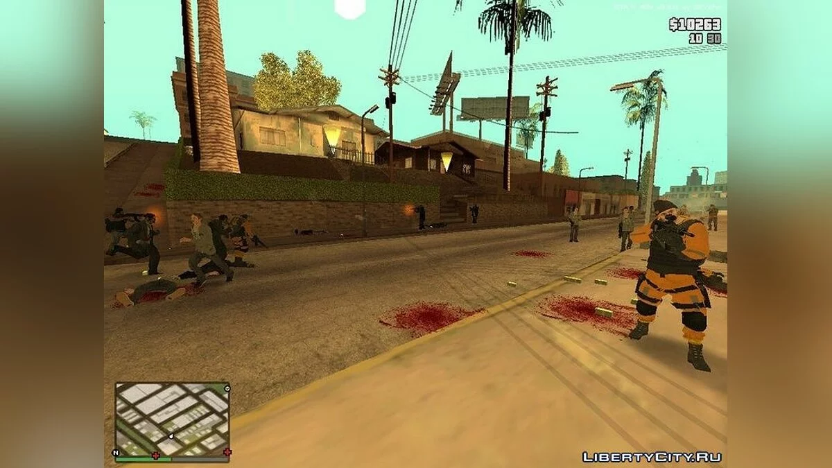 Война миров Зомби / GTA San Andreas