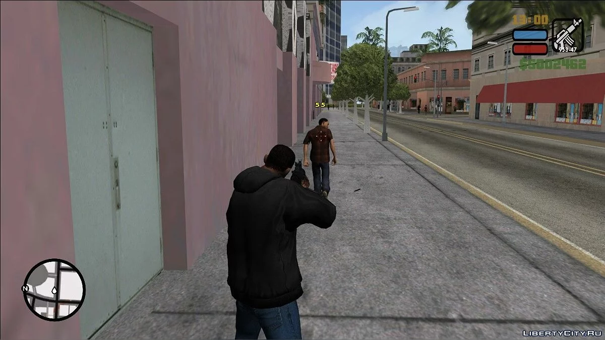 Индикатор уровня здоровья педов - NPC Health Indicator / GTA San Andreas